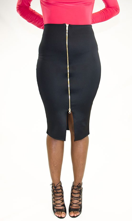 Stylish Midi Pencil Skirt
