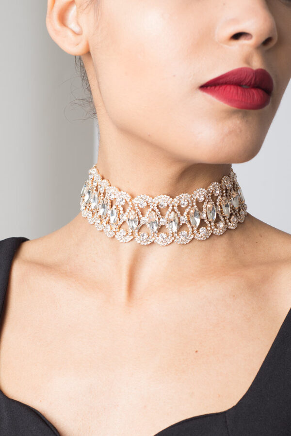 Thick sales sparkly choker