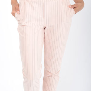 Stylish Striped Peg Trousers